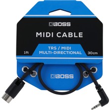 Uravas Store Boss Bmıdı-1-35 – 30 cm – Yer Tasarrufu Sağlayan 3,5 mm Trs 5 Pinli Mıdı Kablo Üzerinde Çok Yönlü Fişler – Boss Pedalların Kaliteli Bağlantısı