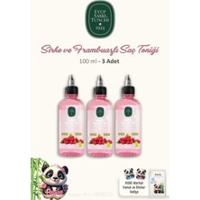 Uravas Store 3 Adet Eyüp Sabri Tuncer Sirke Saç Toniği Frambuazlı 100 ml ve Rosıe Pamuk