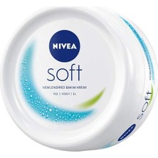 Uravas Store Nıvea Soft Krem, 200 Ml, Nemlendirici Bakım Kremi, Yüz, Vücut, El, Jojoba Yağı ve E Vitamini ile Cilt Bakımı, Anında Emilen Hafif Formül, Tüm Ciltler Için