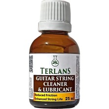 Uravas Store Terlans Gitar Teli Temizleyici & Koruyucu Yağlayıcı 25 ml + Mikrofiber Bez | Uzun Ömürlü, Pas Önleyici ve Pürüzsüz Çalma Deneyimi | Guitar String Lubricant