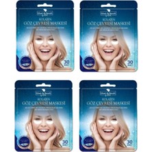 Uravas Store Kolajen Göz Çevresi Maskesi 30 Adet (30X4=120 Adet) 4'lü Özel Set, 88095411982211