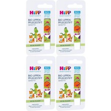 Uravas Store Hipp Babysanft Organik Dudak Nemlendiricisi Ultra Sensitiv, 4.8 Gr, Yeşil, 4'lü Set