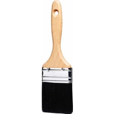 Uravas Store Ahşap Saplı Yağlı Boya Fırçası No: 2,5 Ergonomik Sap Dayanıklı Kıl Uzun Ömürlü Boya Uygulama Fırçası