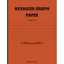 Uravas Store Independently Published Hexagon Graph Paper: Large Grid
