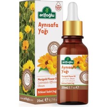 Uravas Store Arifoğlu Aynısafa Yağı 20ML - Soğuk Sıkım, Cilt Onarıcı, Doğal Nemlendirici | Arifoğlu Calendula Oil 20ML - Cold Pressed, Skin Repairing, Natural Moisturizer