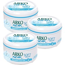 Uravas Store Arko Nem Soft Touch Krem 200 ml x 3 Adet