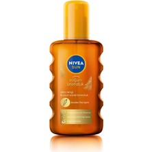 Uravas Store Nıvea Sun Karoten Özlü Yoğun Bronzlaştırıcı Güneş Yağ Sprey 200ML, E Vitamini,doğal Bronzluk