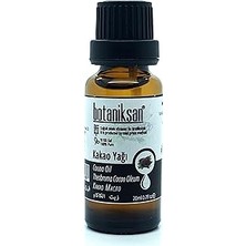 Uravas Store Botaniksan Kakao Yağı 20ML Soğuk Sıkım, Saf, Doğal, Katkısız