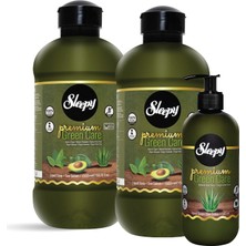 Uravas Store Sleepy Premium Green Care Serisi Sıvı Sabun 500 ml + 2X1500 ml