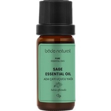 Uravas Store Bade Natural Adaçayı Uçucu Yağı 1 Paket (1 x 10 Ml)