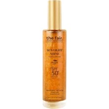 Uravas Store The Fair. Sun Light Shine Spf 50+/pa++++ Parıltılı Güneş Koruyucu Vücut ve Saç Yağı 100 ml