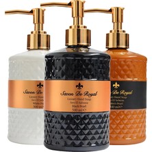Uravas Store Savon De Royal Luxury Vegan Sıvı Sabun 500 ml 3 Adet (Karma Paket)