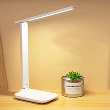 Uravas Store Andylv Çalışma Masası Lambası, LED Masa Lambası, Kısılabilir Masa Lambası, Dokunmatik Anahtar, 3 Renk ve 10 Parlaklık Kademesi, Göz Dostu Masa Lambası, Gece Lambası, Ofis, Okuma, Çalışma Için [enerji