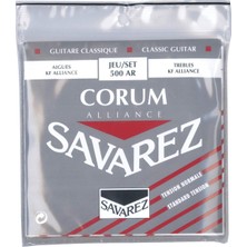 Uravas Store Savarez 500AR Alliance Corum Rouge Klasik Gitar Teli