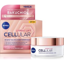 Uravas Store Nıvea Cellular Expert Lift Doğal Retinol Alternatifi Saf Bakuchiol ve Hyaluronik Asit Içeren Kırışıklık Karşıtı ve Nemlendirici Gündüz Kremi 50 ml