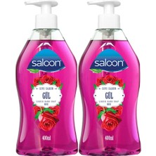 Uravas Store Saloon Sıvı Sabun 400 ml Gül x 2'li Paket