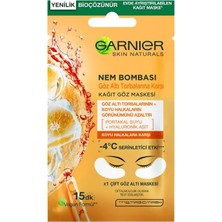 Uravas Store Garnier Nem Bombası Göz Altı Torbalarına Karşı Kağıt Göz Maskesi