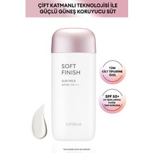 Uravas Store Mıssha Hassas Ciltler Için Koruma Sağlayan Güneş Sütü SPF50+PA+++ 70ML All Around Safe Block Soft Fini