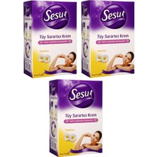 Uravas Store Sesu Tüy Sarartıcı Krem 35GR+18GR 3 Adet P08475