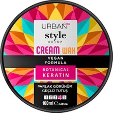 Uravas Store Style Guide Parlak Görünüm Sağlayan Krem Wax- Güçlü Tutuş- 100ML