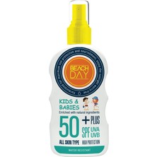 Uravas Store Beach Day Supreme Complex Broad Spectrum Milk Spf 50 Kids & Babies Spray Güneş Koruyucu 150 ml