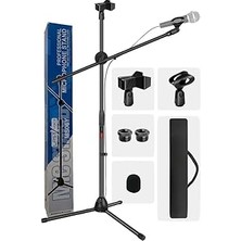 Uravas Store Lastvoice MS06CSS - Akrobat Mikrofon Standı (Çanta Sünger Tutacak Dahil)