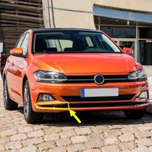 Uravas Store Ön Tampon Orta Izgara Sağ Parça Kromlu 2G0853677T Vw Polo ile Uyumlu 2018-2021