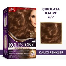 Uravas Store Koleston Kit 6-7 Çikolata Kahve Saç Boyası