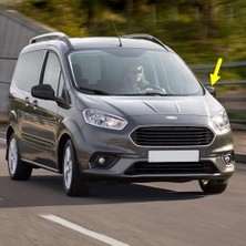 Uravas Store Sol Dış Dikiz Ayna Kapağı Siyah Tip Ford Courier ile Uyumlu 2017-2023