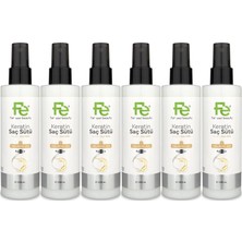 Uravas Store Fe Keratin Saç Sütü 200ML, 6'lı Set
