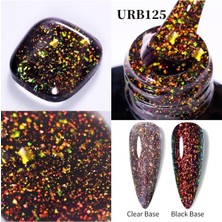 Uravas Store Tırnakmania Kalıcı Oje Flakes Rubber Base 7 ml URB125 4402