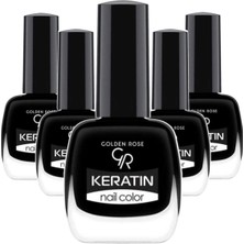 Uravas Store Golden Rose Keratin Nail Color 79 Oje 8691190443948 5li Avantaj Seti
