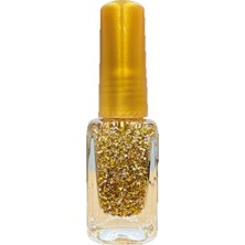 Uravas Store Pazariz Oje Seti, No: C-07 Altın Simli ve No: 261 Kırmızı, Tırnak Yapıştırıcı Ile, 11 ml