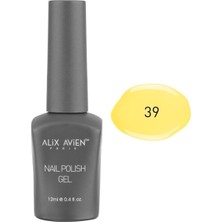 Uravas Store Alıx Avıen Uv Kalıcı Açık Sarı Jel Oje 39 - Gel Polish - 12 ml