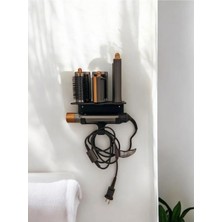 Uravas Store Airwrap ile Uyumlu Düzenleyici Stand, Saç Şekillendirici Organizer Standı, Duvara Monte, QWN3QNWQE