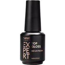 Uravas Store Fontenay Runail Top Gloss Non Sticky – Parlak Top Coat (Uv Filtresiz), 18 ml – Runail Expert No: 117 Şeffaf