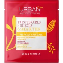 Uravas Store Urban Care Twisted Curls Hibiscus & Shea Butter Kıvırcık ve Dalgalı Saçlara Özel Duş Öncesi Saç Bakım Maskesi 50 Ml- Vegan