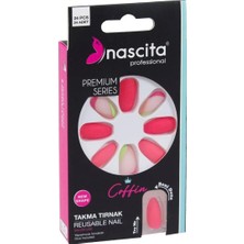 Uravas Store Nascita 24'lü Coffin Renkli Takma Tırnak - 148
