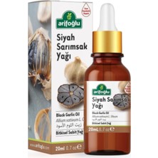 Uravas Store Arifoğlu Siyah Sarımsak Yağı 20ML | Arifoğlu Black Garlic Oil 20ML