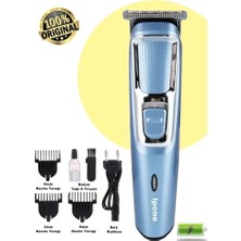 Uravas Store Ipone IP-1017 Professionel 3 Taraklı Traş Makinesi Şarjlı Saç Sakal Tıraş Makinası Yılın Yeni Modeli