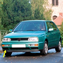 Uravas Store Ön Tampon Sağ Havalandırma Izgarası 1H6853666A Vw Golf 3 ile Uyumlu 1991-1997