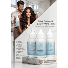 Uravas Store Transformacion 3 Lü Protez Saç Yapıştırıcı - Peruk ve Keratin Kaynak Saç Görünmez ve Uzun Süreli Yapıştırıcı Set, 722312