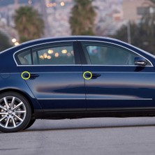 Uravas Store Sağ Ön Arka Uyumlu Dış Kapı Kolu Kapağı 3C0837880A Vw Passat B6 ile Uyumlu 2006-2011
