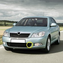Uravas Store Ön Tampon Alt Izgara Sol Parça 1Z0853665C Skoda Octavia ile Uyumlu 2009-2012