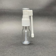 Uravas Store 10 ml Beyaz Spreyli Pet Şişe - 10 cc Boğaz Spreyli Plastik Şişe x 10 Adet