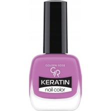 Uravas Store Golden Rose Keratin Nail Color No: 60 - Keratin Içerikli Güçlendirici Parlak Oje
