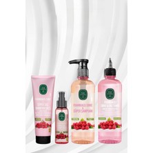 Uravas Store Eyüp Sabri Tuncer Frambuazlı Saç Maskesi 250 Ml, Saç Yağı 100 Ml, Şampuan 500 ml ve Toniği 500 ml