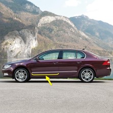 Uravas Store Sol Ön Kapı Krom Çıtası 3T0853515 Skoda Superb 2 ile Uyumlu 2009-2013