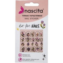 Uravas Store Nascita Lale Desenli Tırnak Stickerı - 33