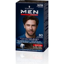 Uravas Store Schwarzkopf Men Perfect Saç Boyası 80 - Kahve Siyah, 80 ml